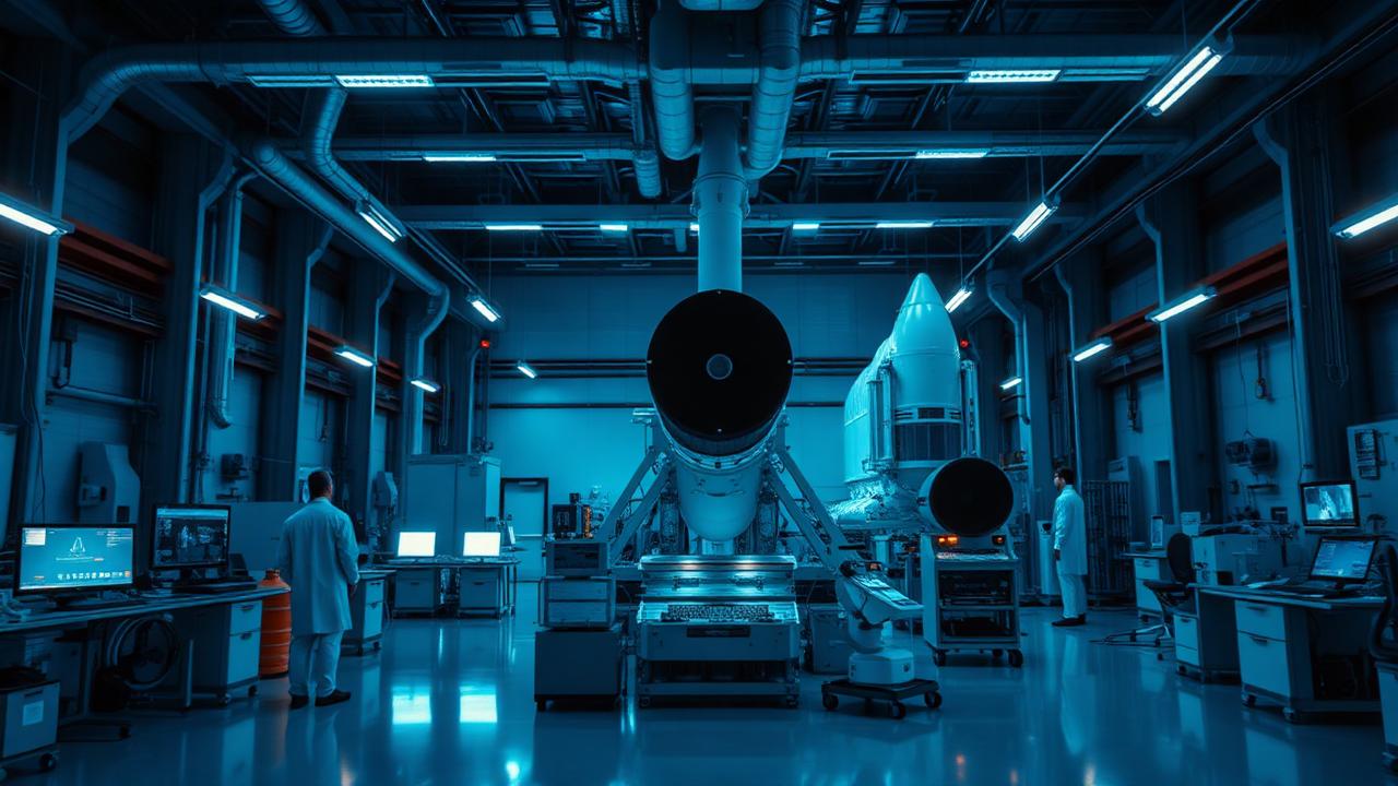 Inside a Huntsville aerospace facility